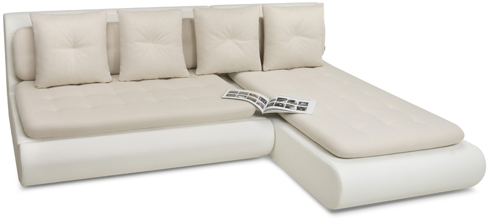 фотография белого модульного дивана