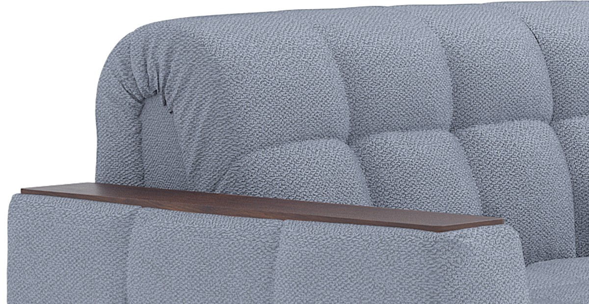Синий диван Коломбо NEXT 21 155 с обивкой Микрофибра и раскладкой Аккордеон цена в Москве, как купить. доставка